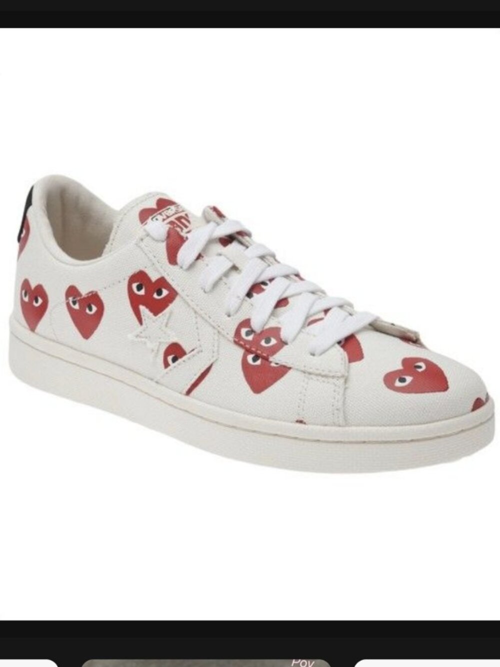 Comme Des Garçons Play "Pro Star Lo" Sneakers